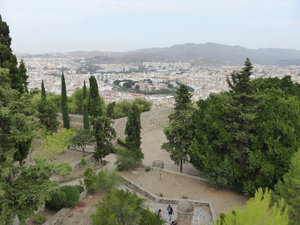 Alcazaba fortress in Malaga in southern Spain built in 8th and 11th centuries (6)