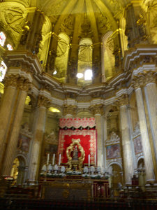 Malaga Cathedral in southern Spain (2)