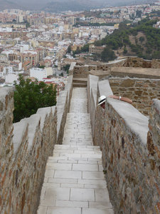 Where is Tom - Alcazaba fortress in Malaga in southern Spain built in 8th and 11th centuries