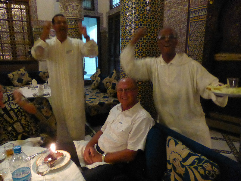 13th century restaurant for Toms birthday in Fes Morocco (19)