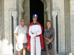 Royal guard in Rabat Morocco (1)