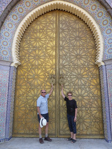 Gates of Imperial Palace in Fes Morocco (3)