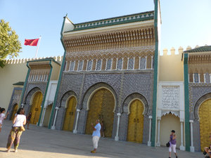 Gates of Imperial Palace in Fes Morocco (4)