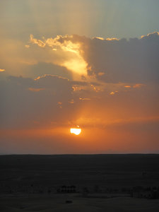 Sunset over the Sahara Desert (2)