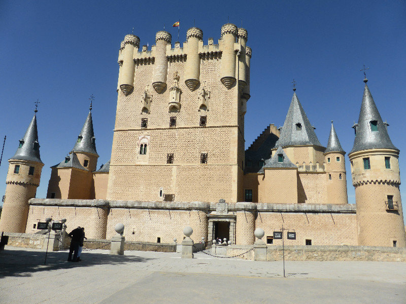 Alcazar Tower with 152 steps in Segovia Spain NW of Madrid (6)