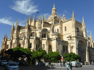 Cathedral in Segovia Spain NW of Madrid (5)
