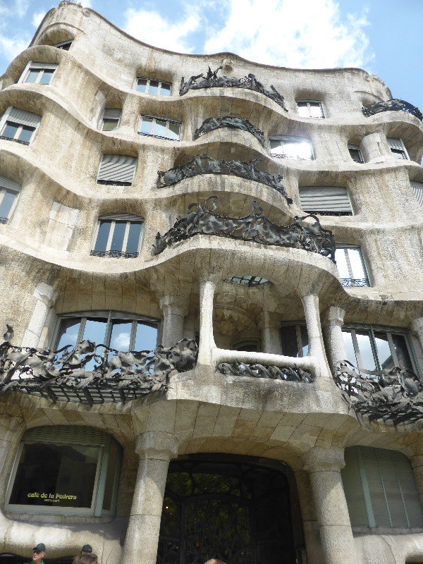 Gaudi’s famous Casa Mila “La Pedrera”  (3)