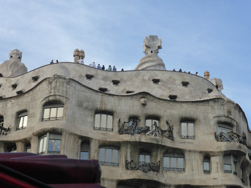 Gaudi’s famous Casa Mila “La Pedrera”  (5)