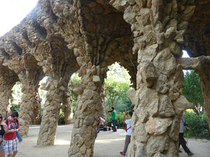 Parc Guell which is more of Gaudi’s work (1)