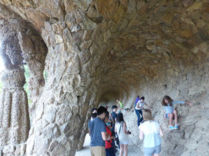 Parc Guell which is more of Gaudi’s work (17)