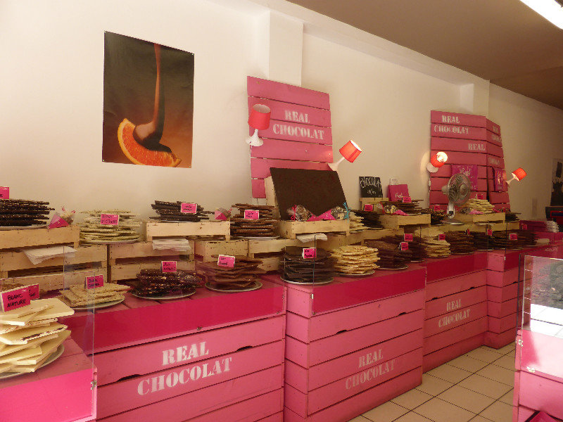 Chocolate Shop at Rocamadour in Dordogne Valley