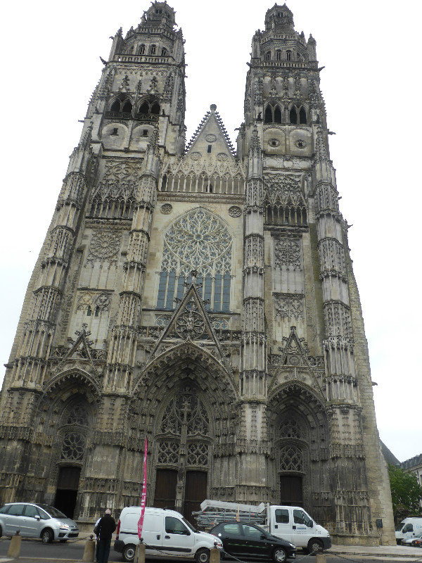 Cathedral in Tours in Loire Valley France (6)