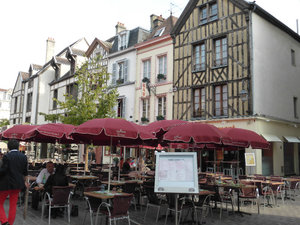 Tudor buildings in Troyes in Champagne France (4)