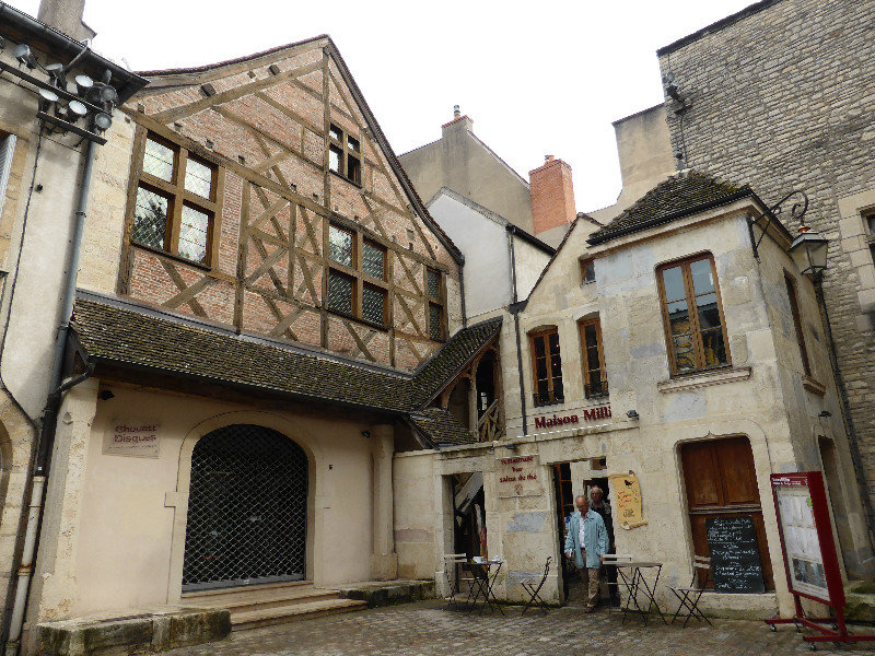 Tudor buildings in Dijon France 29 Sept 2013 (1)