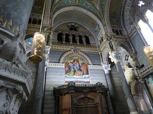 Basilique Notre Dame in Lyon in France 30 Sept 2013 (1)