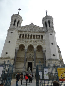 Basilique Notre Dame in Lyon in France 30 Sept 2013 (5)
