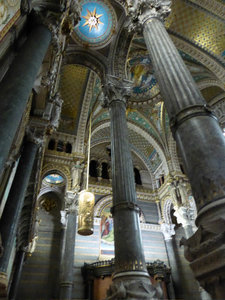 Basilique Notre Dame in Lyon in France 30 Sept 2013 (10)