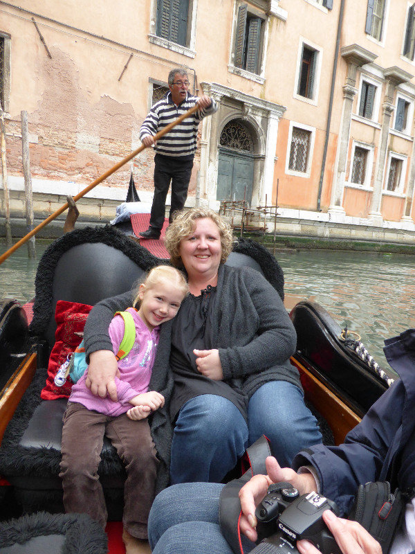 Our gondola ride in Venice Italy 3 Oct 2013 (1)
