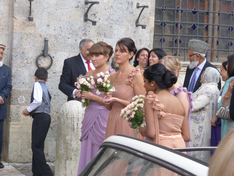 Wedding in Piazza del Campo in Siena Tuscany Region Italy 12 Oct 2013 (3)