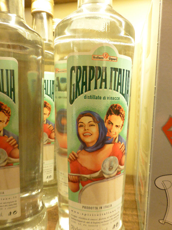 Grapa is a popular drink in Italy