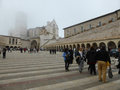 It took 5 mins for a cloud to come over the Basilica di St Francesco in Assisi Umbria Region Italy