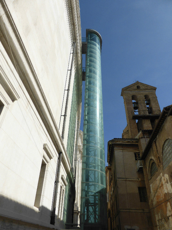 Basilica di San Marco Elevator built in 2007 in Rome Italy (1)