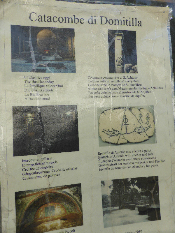 Catacombs of San Domitilla Rome Italy