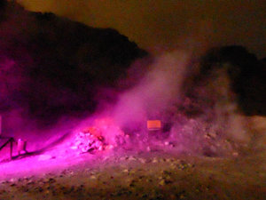Volcano Solfatara at night (4)