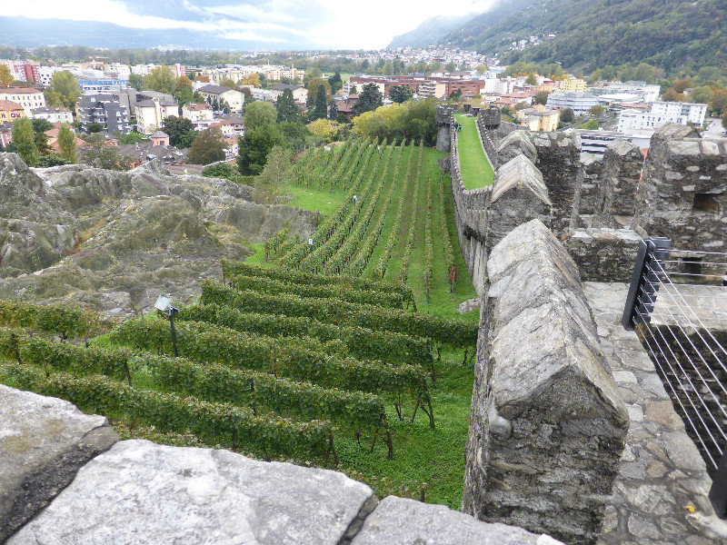 Castelgrande in Bellinzona Switzerland 24 Oct (1)