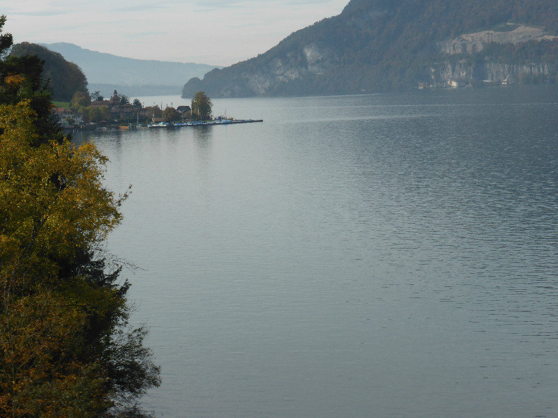 Lake Thunersee near Interlaken Switzerland 25 Oct 2013 (2)