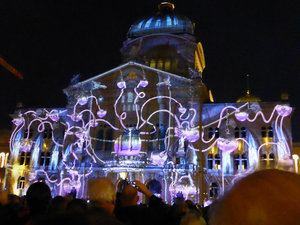 Light Show in Bern Capital of Switzerland (10)