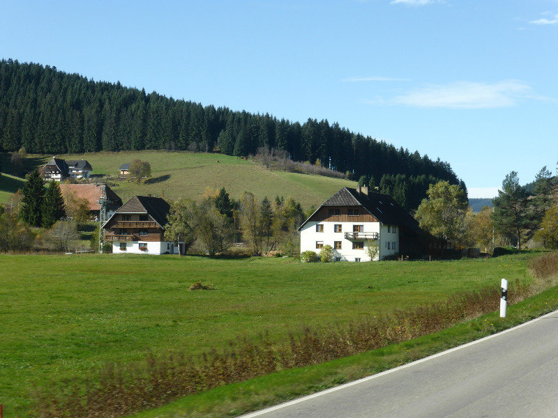 Driving through Balck Forest (Schwarzwalkd) in Germany 28 Oct 2013 (18)