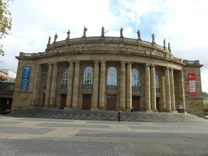 Opera House in Stuttgart CBD Germany 29 Oct 2013