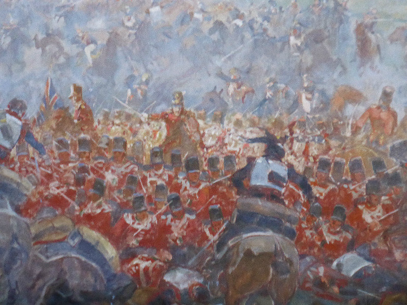 Panorama of Battle of Waterloo in Belgium 2 Nov 2013 (8)
