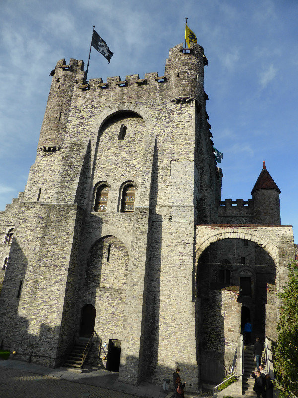 Het Gravensteen or Castle of the Counts in Gent Belgium 3 Nov 2013 (9)