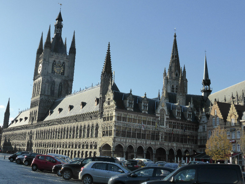 Cloth Hall and Town Hall in Ypres Belgium (3)