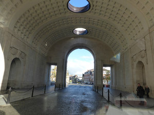 Menin Gate in Ypres Belgium 4 Nov 2013 (2)