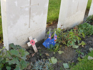 Tyne Cot cemetery in Ypres Salient around Ypres in Belgium 4 Nov 2013 (11)
