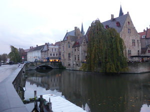 Canals in Brugge Belgium 5 Nov 2013 (2)