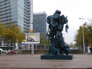 Very wet Rotterdam in The Netherlands 6 Nov 2013 (14)
