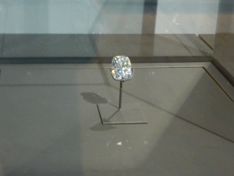 36 carat diamond in the Ruks Museum in Amsterdam 8 Nov 2013