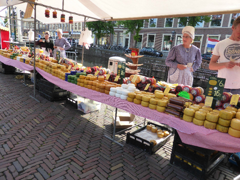 Alkmaar where the cheese market is held each Friday Holland  (9)