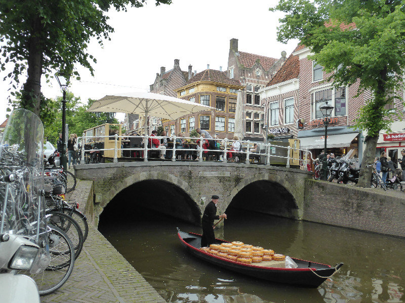 Alkmaar where the cheese market is held each Friday Holland (58)