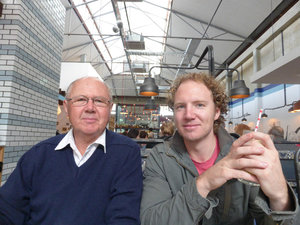 1 Tom & Adam at breakfast in Perth