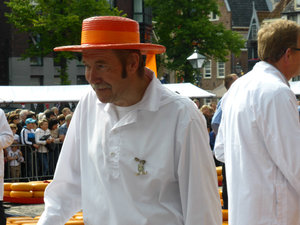 Alkmaar where the cheese market is held each Friday Holland  (15)
