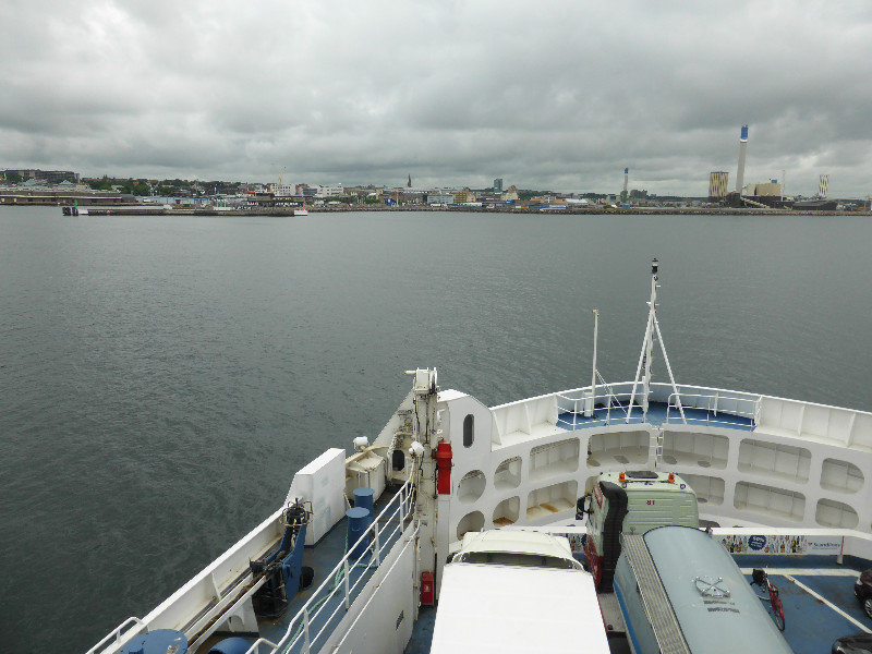 Ferry from Helsinger Denmark to Helsingborg Sweden (6)