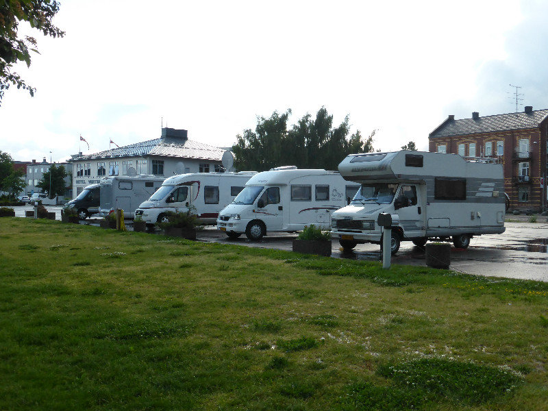 Parked in designated motor home park in Horten 80 kms SW of Oslo on 5 June (11)