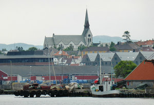 Lysefjord cruise coming back into Stavanger Harbour (1)
