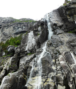 Lysefjord Cruise Hengjane Waterfall