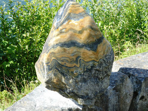 Rocks seen at Langfoss Waterfall (2)